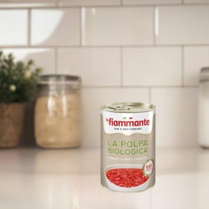 Zestaw 24 Sztuk Włoska Bio Pulpa Pomidorowa La Fiammante 400 g