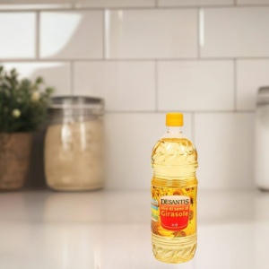 Włoski Olej słonecznikowy rafinowany DE SANTIS 1000 ml
