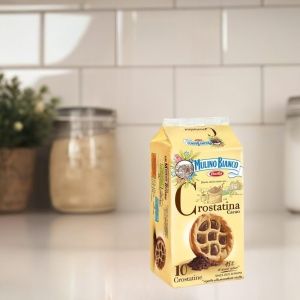 Crostatine Mulino Bianco al cacao Włoski Ciastka kruche Mulino Bianco 400 g