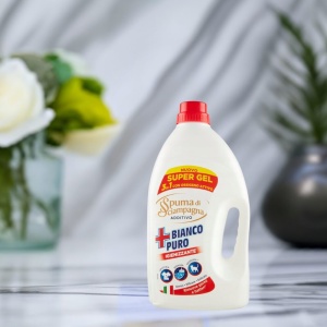 Płyn do prania białego Spuma di Sciampagna 2,3 l usuwa plamy i dezynfekcja