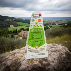 Pinna Pecorino Romano DOP – 200 g Oryginalny ser owczy z Włoch – bez laktozy