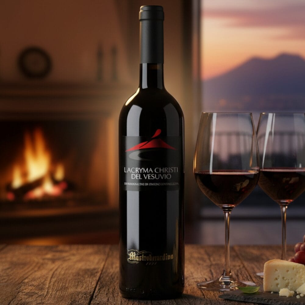 Mastroberardino Lacryma Christi del Vesuvio DOC - Włoskie Czerwone Wino Wytrawne 75 CL