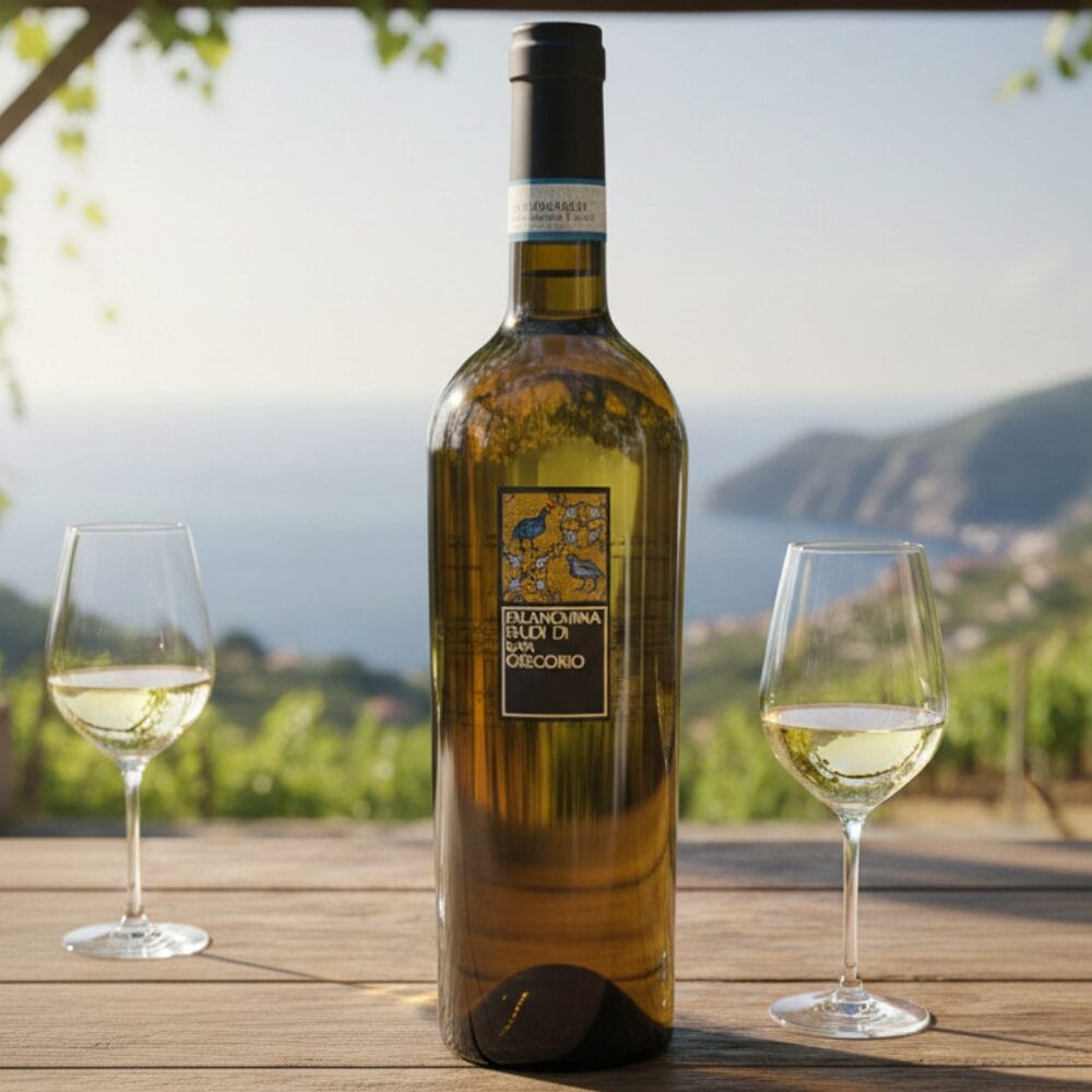 Feudi di San Gregorio Falanghina del Sannio Włoskie Białe Wino Wytrawne 75 CL