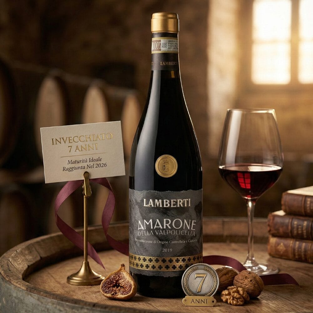 Amarone della Valpolicella DOCG 2019 Lamberti – Prestiżowe Włoskie Wino wytrawne 75 CL