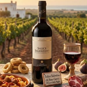 Salice Salentino DOP Tenute Al Bano Carrisi 75 cl – Włoskie Czerwone Wino wytrawne z Apulii