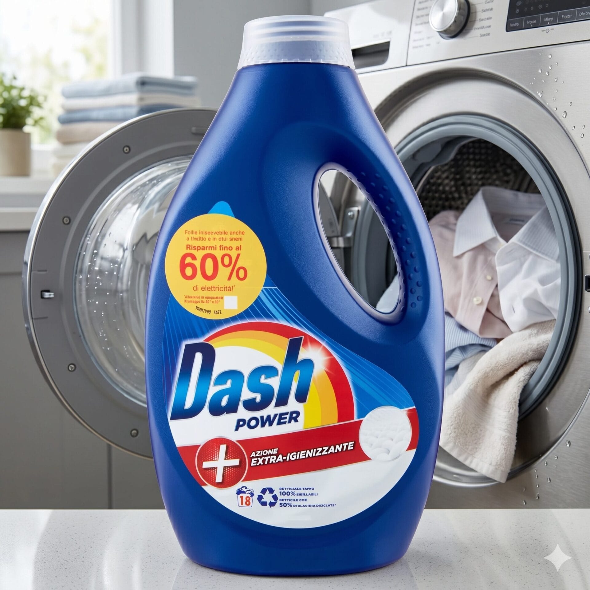 Dash Power Żel do Prania Higiena Extra Igienizzante 18p 900ml