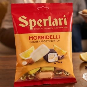 Sperlari Morbidelli Gran Assortimento 117g – Miękkie Włoskie Nugaty Premium
