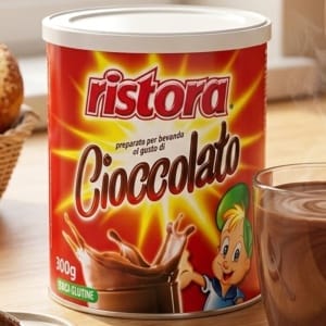 Ristora Cioccolato 300g – Gęsta Czekolada do Picia Bez Glutenu | Oryginalna Włoska Receptura