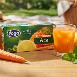 Sok Yoga Optimum ACE 3x200ml – Włoski Sok Witaminowy Bez Glutenu