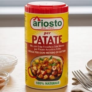 Ariosto patate Przyprawa Ariosto do Ziemniaków 80g – Włoska Mieszanka Ziół w Dozowniku | Własny Import