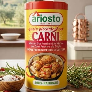 Przyprawa Ariosto Gusto Piccante 80g – Pikantne Zioła do Mięs | Własny Import z Włoch