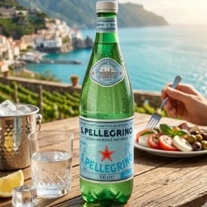 Woda Gazowana S.Pellegrino 1L PET – Włoska Woda Mineralna Premium | Własny Import