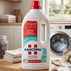 Płyn do Dezynfekcji Prania Amuchina 1L z Zmiękczaczem | Własny Import Bezpośredni z Włoch