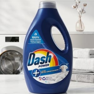 Włoski Żel do Prania DASH POWER Extra Smacchiante 900ml Odplamiacz 18 Pran