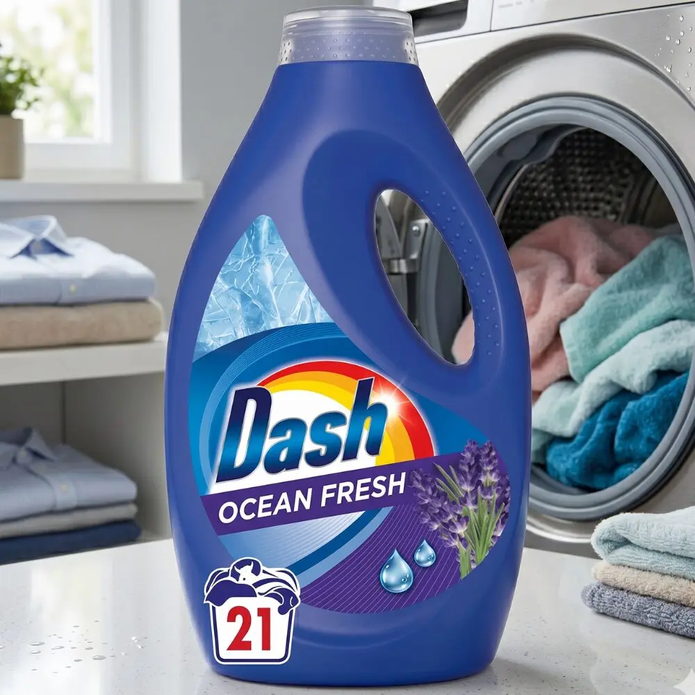 Dash Lavanda Żel do Prania Lawendowy 5w1 21p 1,05L