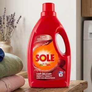 Włoski Żel do Prania Sole Delicati Tutticolori Kolor 16p 1L Oryginał