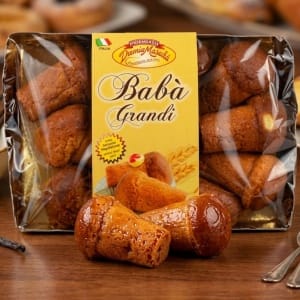 Oryginalne Włoskie Babà Grandi – Suche Ciastka do Nasączania (Import z Włoch)