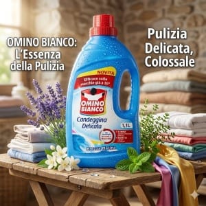 Omino Bianco Candeggina Delicata Brezza Marina Płyn do Plam 1100ml